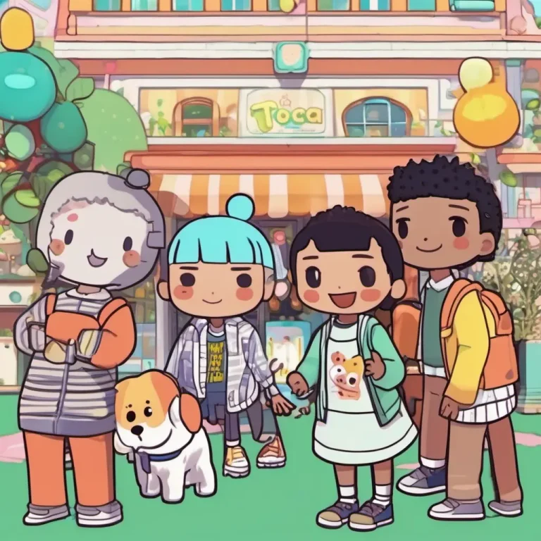 Toca LIfe World meet with other characters