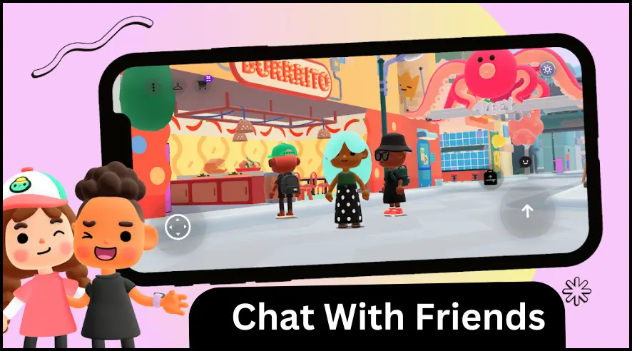 Toca Boca Days Chat with friends