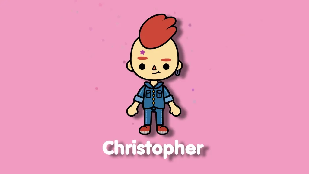 christopher Toca Boca Character